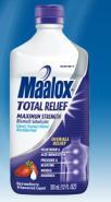 Multi-Symptom Fever Chest & Nasal Congestion Long-Acting Cough Cold & Allergy Triaminic-D Multi-Symptom Medication Mix-Ups: Maalox Total Relief Liquid; Contains bismuth subsalicylate FDA, February