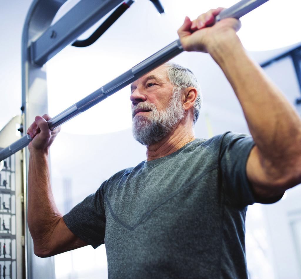 WEIGHT TRAINING FOR MEN & WOMEN OVER 50 Don t be intimidated by free weights.