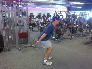 Finishers 5-8 Total Body Extension Start in the standing position as if you were going to do a bodyweight squat.