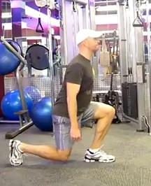 Finishers 5-8 Lunge Jumps Start in the bottom of a split squat position.