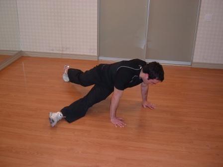 Alternating Lateral Lunge (see above) Pushup Side Plank (see above) Star