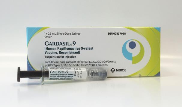 Three different vaccines have been developed against HPV : 2- Gardasil 9 is approved In December 2014, the United States' Food and Drug Administration (FDA) for women and girls aged 9 to 26 and men