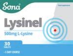 L-Lysine helps in collagen formation and tissue repair and is most commonly used for the treatment of cold sores and mouth ulcers as it has been shown to inhibit normal replication of the herpes