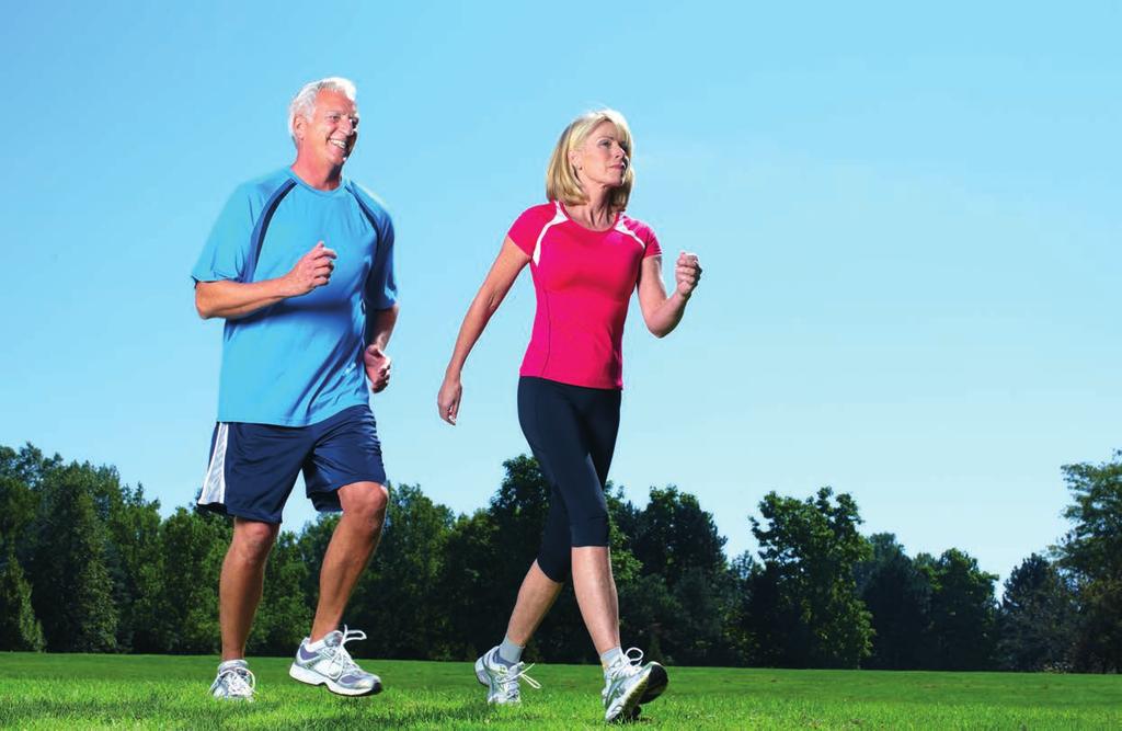 Eating healthily and being physically active are two of the most important