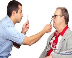 Eye Test Contact your local optometrist for an eye test or any eye problem Http://www.seeability.