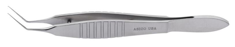 Prechopper Premium Set Akahoshi Micro Incision Capsulorhexis Forceps: AE-4347 Flat handle, easy to manipulate easily through a 1.6 mm incision 0.