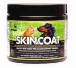 Supplement the Love Skin, Coat & Allergy Formula BioSKIN&COAT A natural antihistamine to address the root cause of allergies Excessive scratching, licking and chewing Hotspots, inflammation and yeast