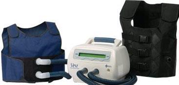 High Frequency Chest Wall Oscillation (HFCWO) The Vest Vibration and chest compression loosen mucus and make it easier