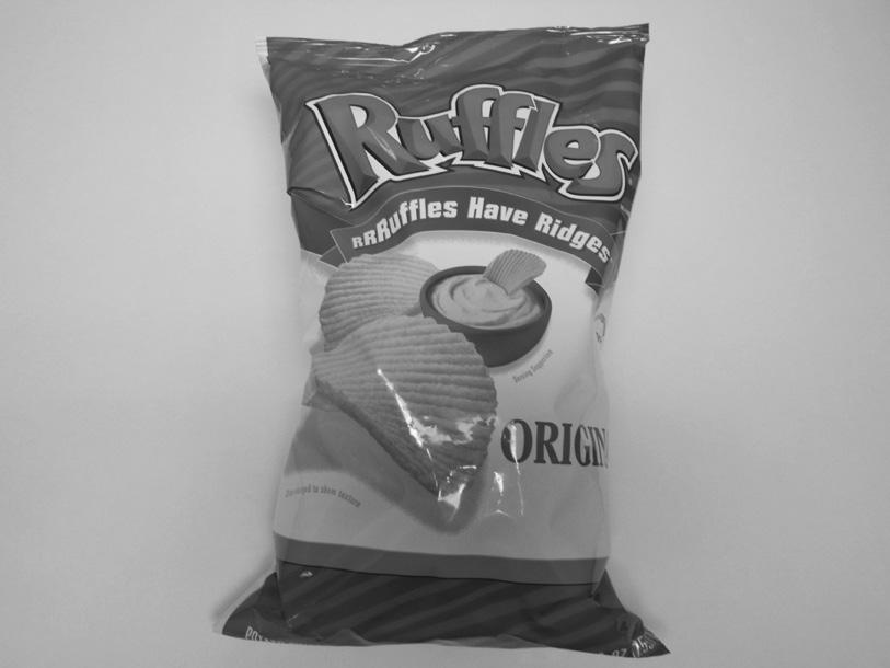 In looking at the nutritional labels for each type of Ruffles, indeed, the Baked Ruffles have more than 50% less fat than Original Ruffles.