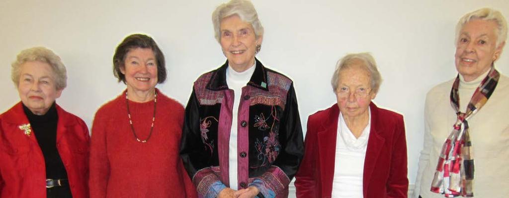 2012 WINTER LUNCHEON The second honoree is long time member Judy Steeh.