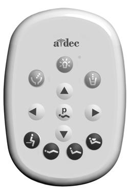 A-dec 37L or 57L Dental Light on an A-dec Performer Dental Chair Installation Guide Test the Dental Light Using the Touchpad To verify the light turns on and toggles between intensity modes (37L with