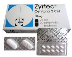 Polaramine Tablets, Zyrtec