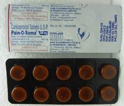Killer Tablets such as Pain-O- Soma
