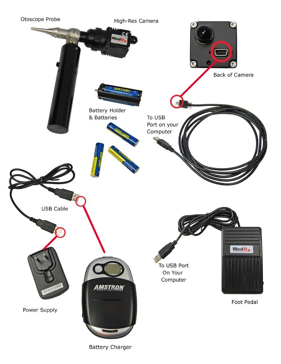 Wiring Diagram USB Camera with LED