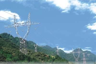 Power Transmission Towers.