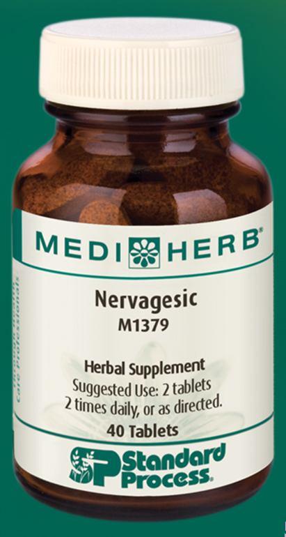 Nervagesic Supplement Facts Other Ingredients: Cellulose, gum arabic, maltodextrin, sodium starch glycollate, croscarmellose sodium,