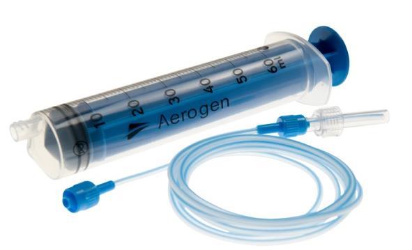 Aerogen Continuous Nebulization Tube Set Non standard luer connectors eliminate the risk of