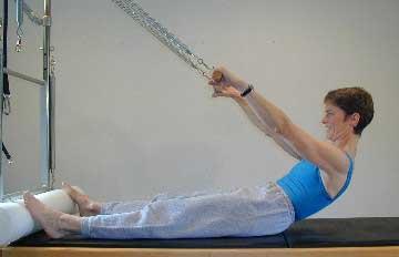improve abdominal control Extension of the spine