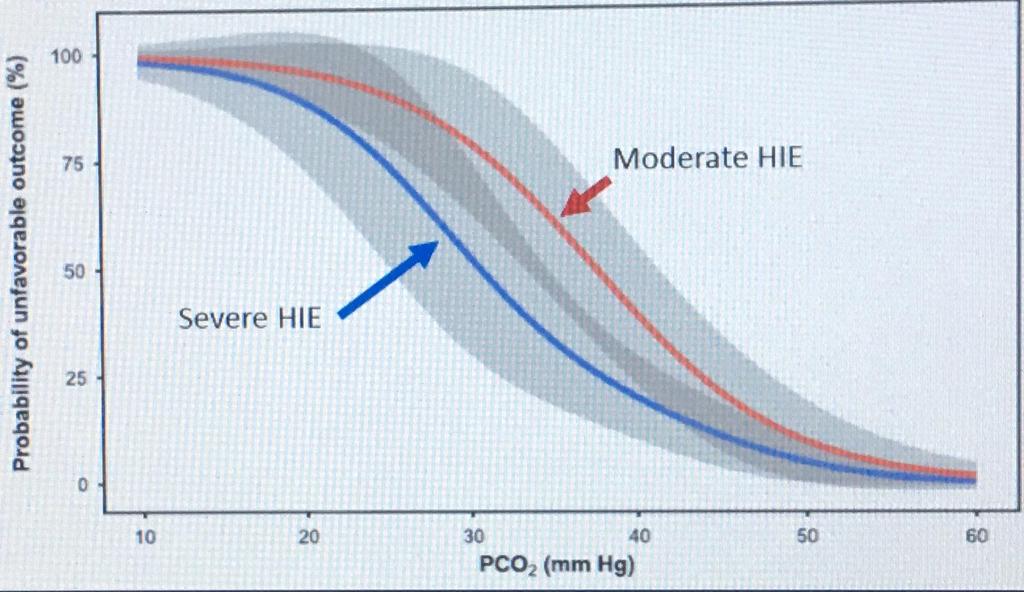 EVIDENCE Infants with HIE and Low PaCO2 Have Poor Outcomes