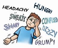 Hypoglycemia Symptoms: Tremulousness Tachycardia Anxiety Sensation of hunger Weakness Fatigue