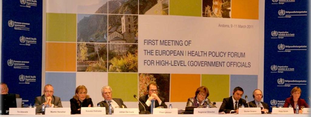 Better health for Europe: Health 2020 Overarching policy framework to tackle public health challenges
