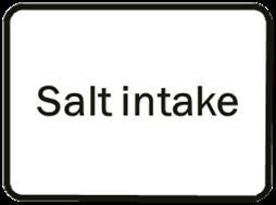 determinants of food intake Salt sensitivity suggested as the mediating variable in