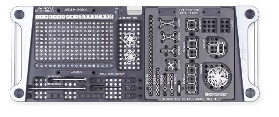 MODULES AND TRAYS 304.634 Low Profile Neuro Compact Module 304.