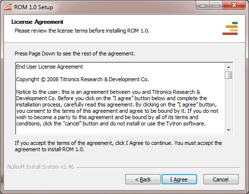 Read the License Agreement. To accept, click I Agree. The Choose Components installation screen appears.
