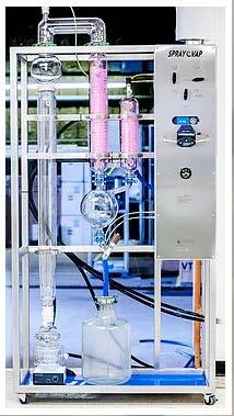 Cannabis Extraction, Processing, Breeding Division EQUIPMENT OVERVIEW Utilizing a patent-pending closed loop extraction system via a third-party Falling film technology in a safe,