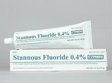 Fluoridated Gel NaF or APF (5000 ppm).