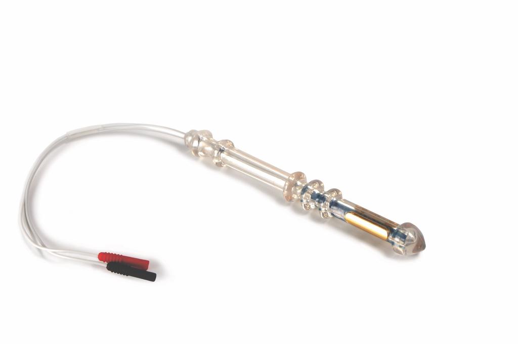 PERIPROBE - Analis Anal probe, with 2 lateral electrodes, conventional wired connection, for perineal electrostimulation or EMG biofeedback PERIPROBE PERIPROBE Analis, with its particular shape,