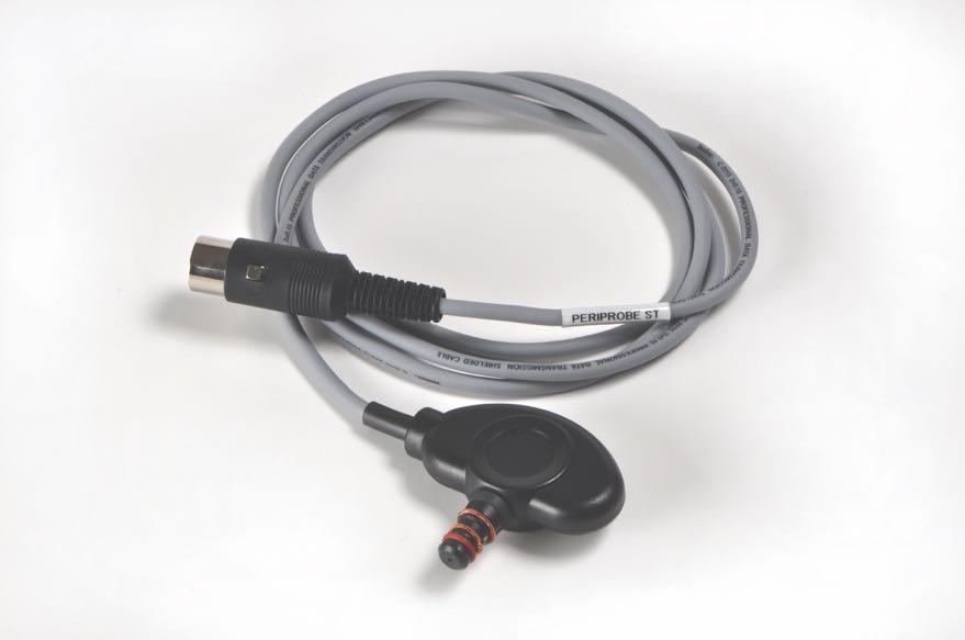 PERIPROBE PERIPROBE - A2ST Smart connection anal probe for perineal electrostimulation The anal probe PERIPROBE A2ST is characterised by 2 large-surface ring electrodes, goldplated with nickel-free