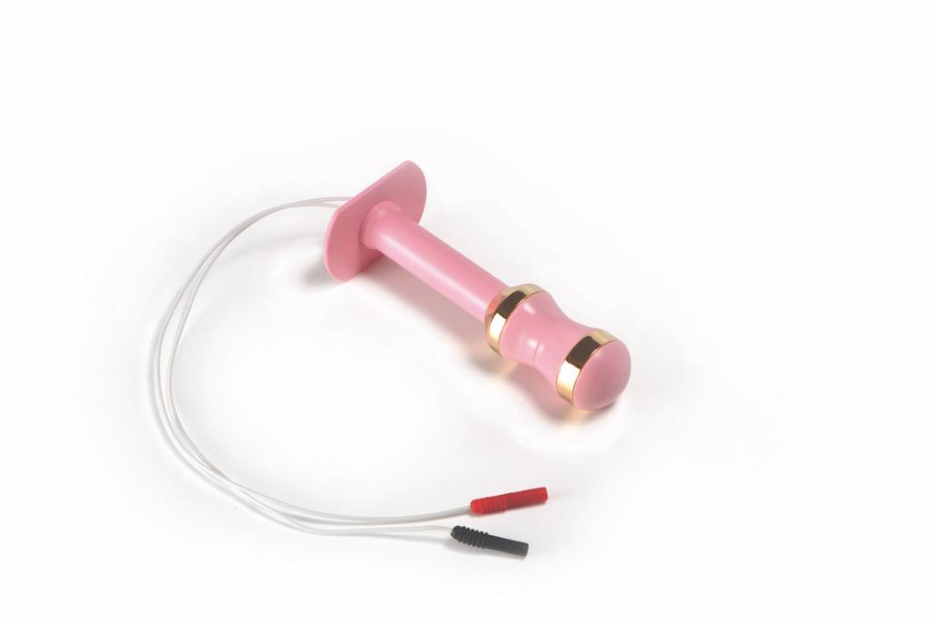 PERIPROBE - V2STW Vaginal probe, with conventional wiring connections, for perineal electrostimulation or EMG biofeedback PERIPROBE Unlike the VAG-2ST model, the electrical connection to the