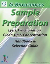 RELATED PRODUCTS Download our Sample preparation Handbook. http://info.gbiosciences.