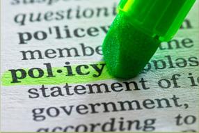 Policy is: Law Regulation Rules Principles Guidelines