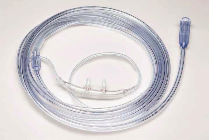 OXYGEN DELIVERY ADULT SPECIALTY Quiet Cannula 1600Q Salter-Style Quiet cannulas with noise-reducing facepiece and 3-channel Without O 2 supply line