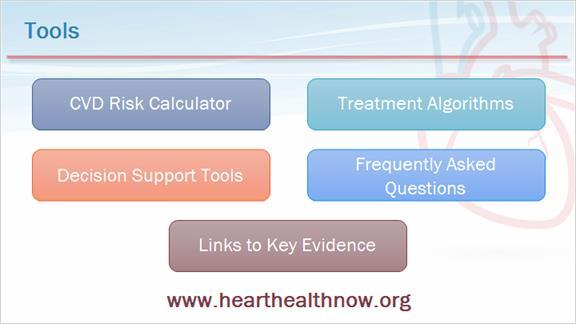 23 Tools Remember to go to our Website for other resources to help in decision making about the use of statins for primary prevention.