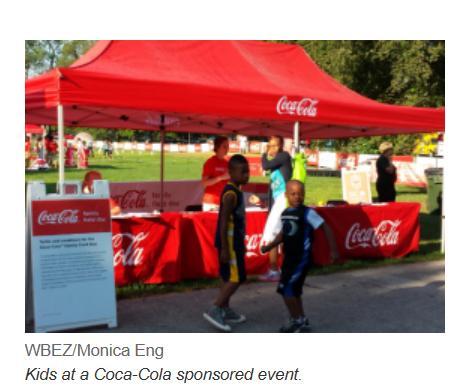 Local sponsorships Chicago and Coca-Cola $5m health challenge $3m