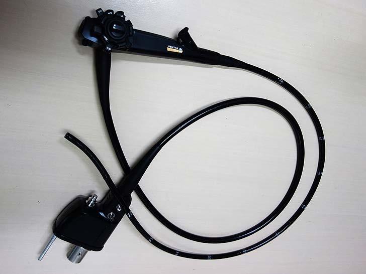 Rigid Proctoscope Procto Table Arrow depicts approximately the upper limit of the proctoscope s reach Figure 4 FLEXIBLE SIGMOIDOSCOPY: This is 60 cm long flexible endoscopic scope.