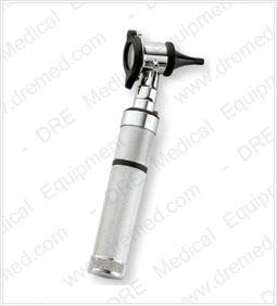 Pneumatic Otoscopy and Otoscopy An otoscope is a hand-held held instrument with a tiny light and a funnel-shaped attachment called an ear speculum, which is used to examine the ear canal