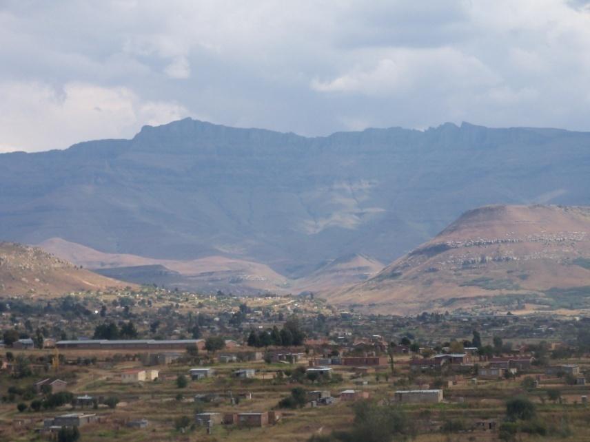 Qwa-Qwa, situated in the Free State