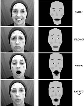 EFA example 1: Essential facial features 22 Example: Essential