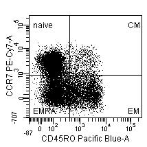 Figure S1. Percentages of Granzyme expressing D8 + T lymphocytes 13.5% 1.4%.