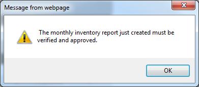 Review of Changes Count Inventory Screen Save Button Click Save button after entering physical count.