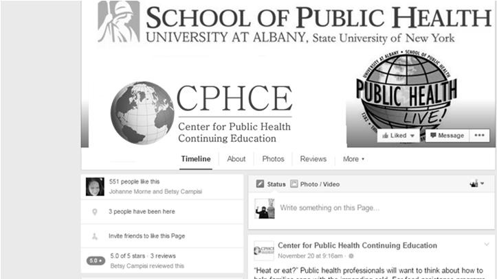 Let us know how you use Public Health Live!