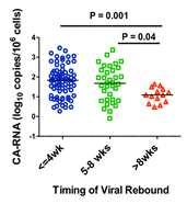 viremia and cellassociated HIV RNA were associated with longer time to HIV rebound 2 Residual viremia Cell-associated HIV RNA Need to