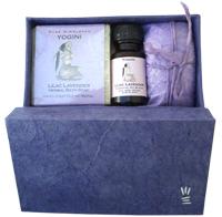 YOGI MOUNTAIN FOREST SOAP & OIL GIFT BOX This gift box contains Yogi Mountain Forest Soap and Body Oil, both filled with rich Ayurvedic herbs plus a scented mustard seed Sachet in a handmade lokta