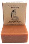 YOGINI ROSE MILK SOAP Yogis and yoginis in ancient India traditionally lived in wild forests and jungles, bathing in streams and waterfalls.