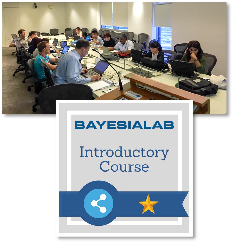 BayesiaLab Courses Around the World in 2018 March 13 15 San Francisco, CA May 16 18 Seattle, WA June 26 28 Boston, MA September 26 28 New Delhi,