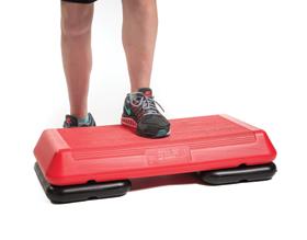 Endurance Step Ups with Jump and Switch You need a stair step or stool for this